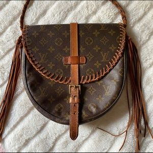 Vintage repurposed Louis Vuitton